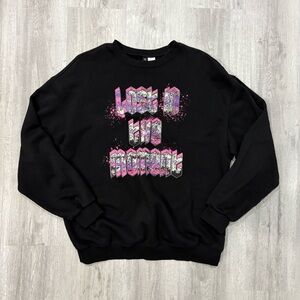 H&M Divided Vintage ‘Lost In The Moment’ Spell Out Pullover Jumper
